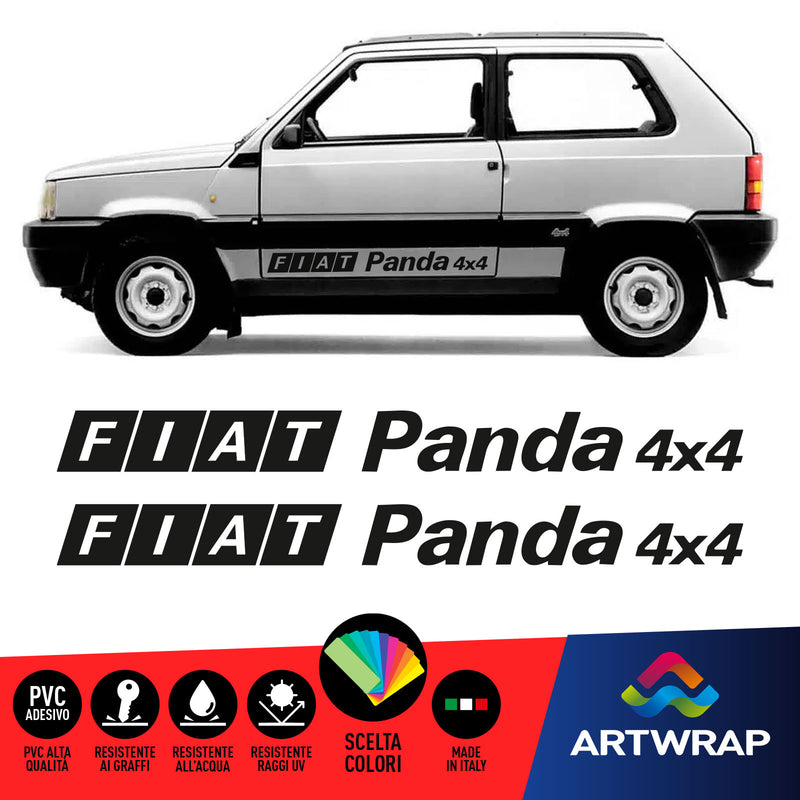 Coppie adesivi fasce sotto porta Panda 1