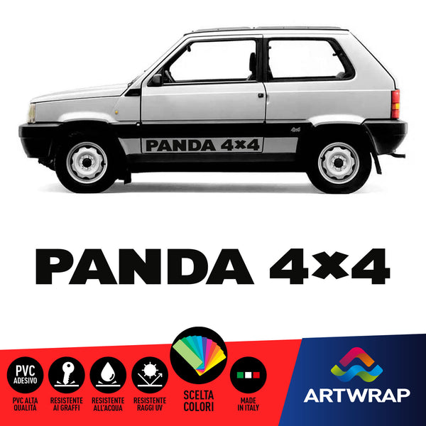 Coppie adesivi fasce sotto porta Panda 2